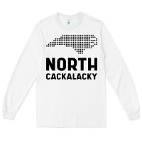 White North Carolina State North Cackalacky Long Sleeve Tee - artisFamous