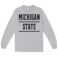 Moon Dust Michigan MI State vintage Athletic Style Long Sleeve Tee - artisFamous