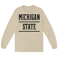Mushroom Michigan MI State vintage Athletic Style Long Sleeve Tee - artisFamous