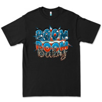 Black Boom boom baby Premium Tee - FaDigitalArtStudio