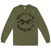 Army Green dinna fash sassenach Long Sleeve Tee - artisFamous