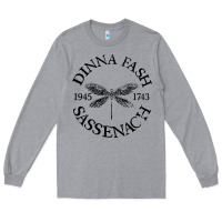 Heather Grey dinna fash sassenach Long Sleeve Tee - artisFamous