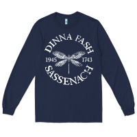 Navy dinna fash sassenach Long Sleeve Tee - artisFamous