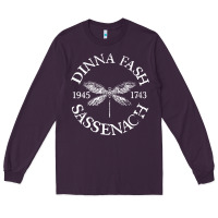 Plum dinna fash sassenach Long Sleeve Tee - artisFamous