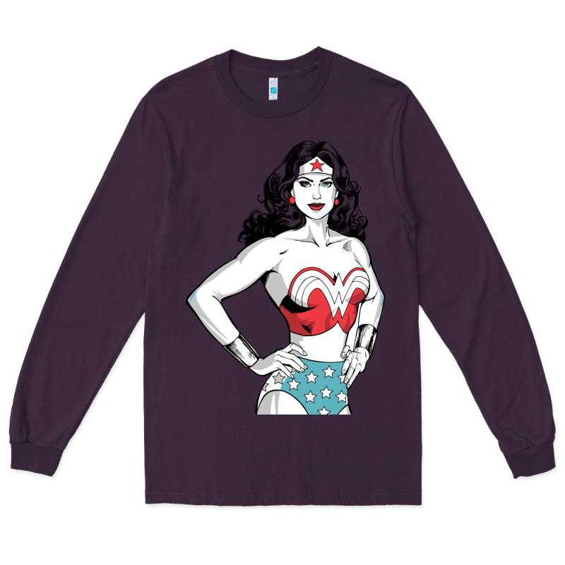 Wonder Woman Long Sleeve Tee by artisFamous | Teevron