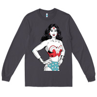 Smoke wonder woman Long Sleeve Tee - artisFamous