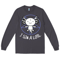 Smoke i sin a lotl hail satan pentagram Long Sleeve Tee - artisFamous