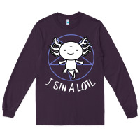 Plum i sin a lotl hail satan pentagram Long Sleeve Tee - artisFamous