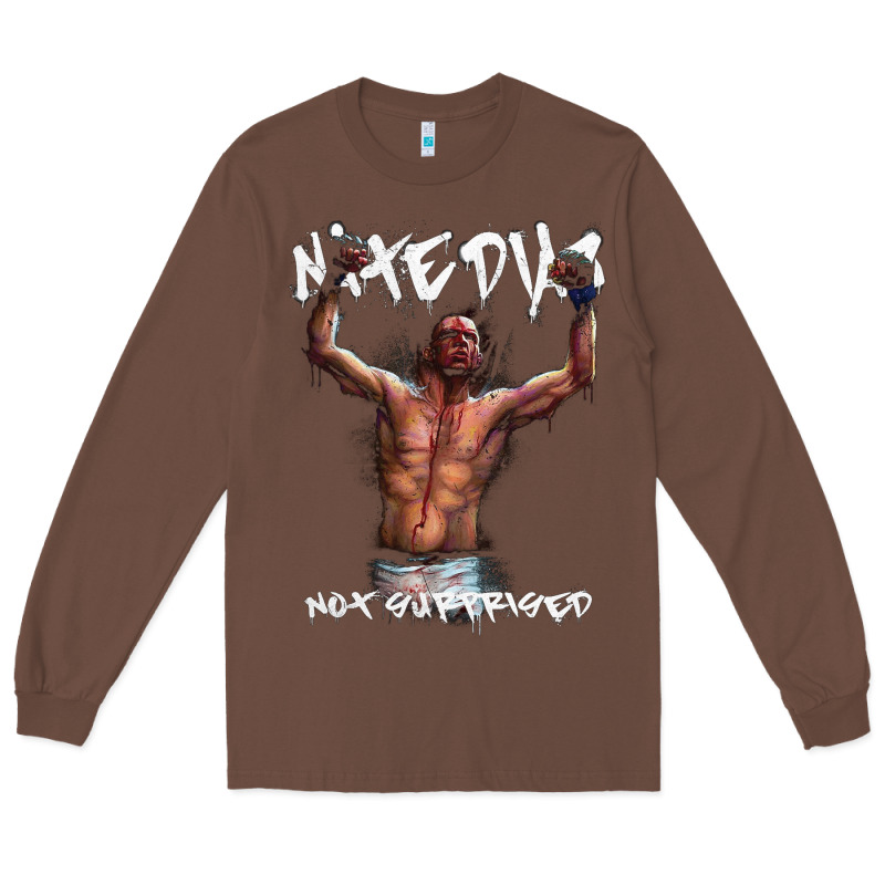 Nate Diaz Long Sleeve Tee by artisFamous | Teevron