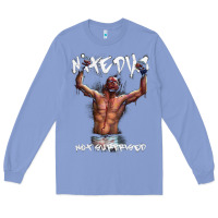 Colony Blue NATE DIAZ Long Sleeve Tee - artisFamous