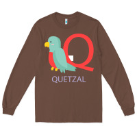 Chestnut Cute Quetzal Kid's Long Sleeve Tee - artisFamous