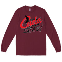 Burgundy bara cuda Long Sleeve Tee - artisFamous