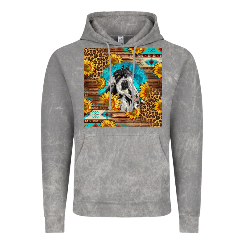 Western Paint Horse Vintage Hoodie by LillyAllenDesigns | Teevron