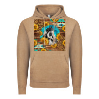 Vintage Coffee western paint horse Vintage Hoodie - LillyAllenDesigns