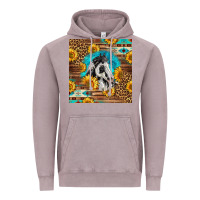 Vintage Zinc western paint horse Vintage Hoodie - LillyAllenDesigns