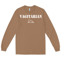 Toasted Coconut vagitarian Long Sleeve Tee - artisFamous