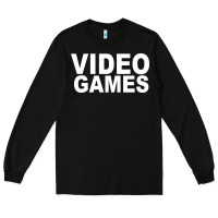 Black video games Long Sleeve Tee - artisFamous