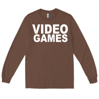 Chestnut video games Long Sleeve Tee - artisFamous