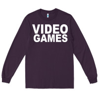 Plum video games Long Sleeve Tee - artisFamous