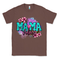 Chestnut mama vibes floral Classic Tee - OliviaCreatesArt