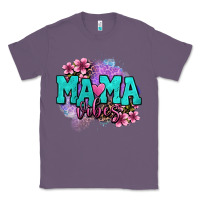 Lavender mama vibes floral Classic Tee - OliviaCreatesArt
