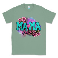Sage mama vibes floral Classic Tee - OliviaCreatesArt