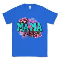 True Royal mama vibes floral Classic Tee - OliviaCreatesArt