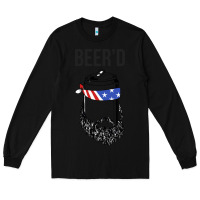 Black beer'd funny Long Sleeve Tee - artisFamous