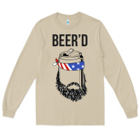 Mushroom beer'd funny Long Sleeve Tee - artisFamous