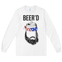White beer'd funny Long Sleeve Tee - artisFamous