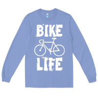 Colony Blue bike life Long Sleeve Tee - artisFamous
