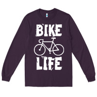Plum bike life Long Sleeve Tee - artisFamous