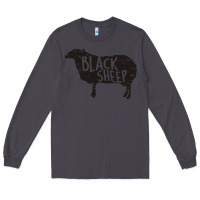 Smoke black sheep silhouette Long Sleeve Tee - artisFamous