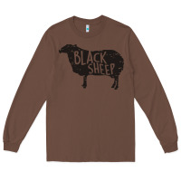 Chestnut black sheep silhouette Long Sleeve Tee - artisFamous