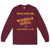 Burgundy tedeschi truck 1 Long Sleeve Tee - artisFamous