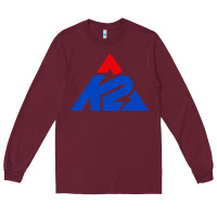 Burgundy new k2 ski snowboarding Long Sleeve Tee - artisFamous
