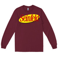 Burgundy new seinfeld Long Sleeve Tee - artisFamous