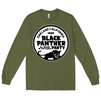 Army Green oakland california 1966 black panther party Long Sleeve Tee - artisFamous