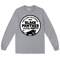Heather Grey oakland california 1966 black panther party Long Sleeve Tee - artisFamous