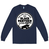 Navy oakland california 1966 black panther party Long Sleeve Tee - artisFamous
