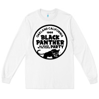 White oakland california 1966 black panther party Long Sleeve Tee - artisFamous