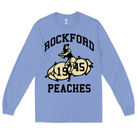 Colony Blue rockford peaches Long Sleeve Tee - artisFamous