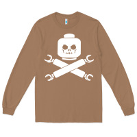 Toasted Coconut block face pirate Long Sleeve Tee - artisFamous