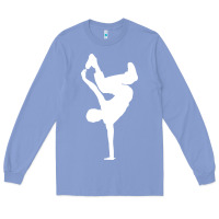 Colony Blue breakdancer Long Sleeve Tee - artisFamous