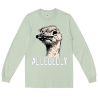 Matcha letterkenny allegedly ostrich funny Long Sleeve Tee - artisFamous