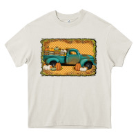 Cream pumpkin farm truck Heavy Core Tee - Jasminsmagicworld