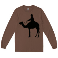 Chestnut camel rider Long Sleeve Tee - artisFamous