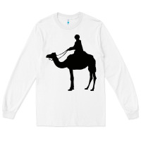 White camel rider Long Sleeve Tee - artisFamous