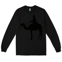 Black camel rider Long Sleeve Tee - artisFamous