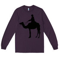 Plum camel rider Long Sleeve Tee - artisFamous